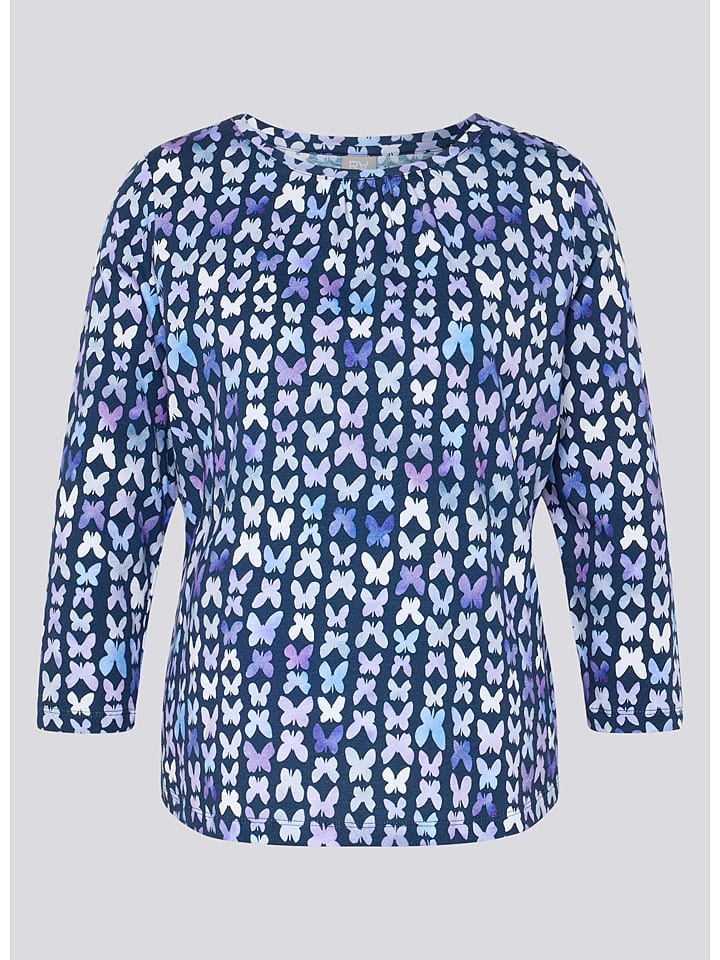 Rabe Dunkelblau 7635328 Longsleeve in Dunkelblau - 6