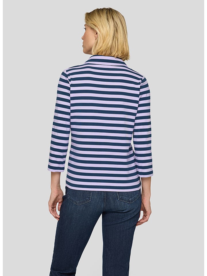 Rabe Flieder/ Dunkelblau 5289242 Longsleeve in Flieder/ Dunkelblau - 3