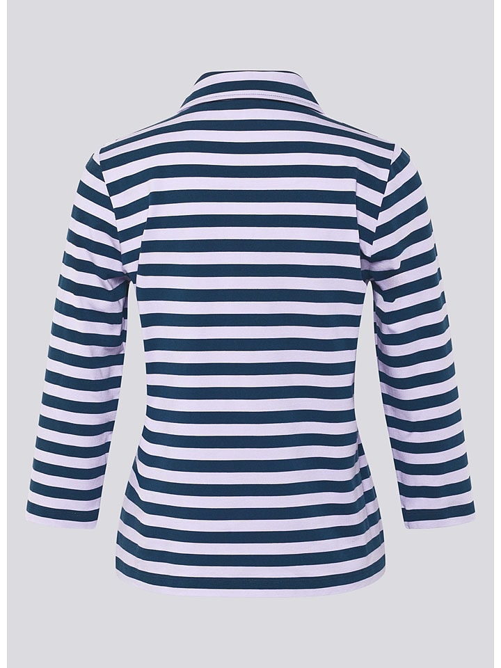 Rabe Flieder/ Dunkelblau 5289242 Longsleeve in Flieder/ Dunkelblau - 7