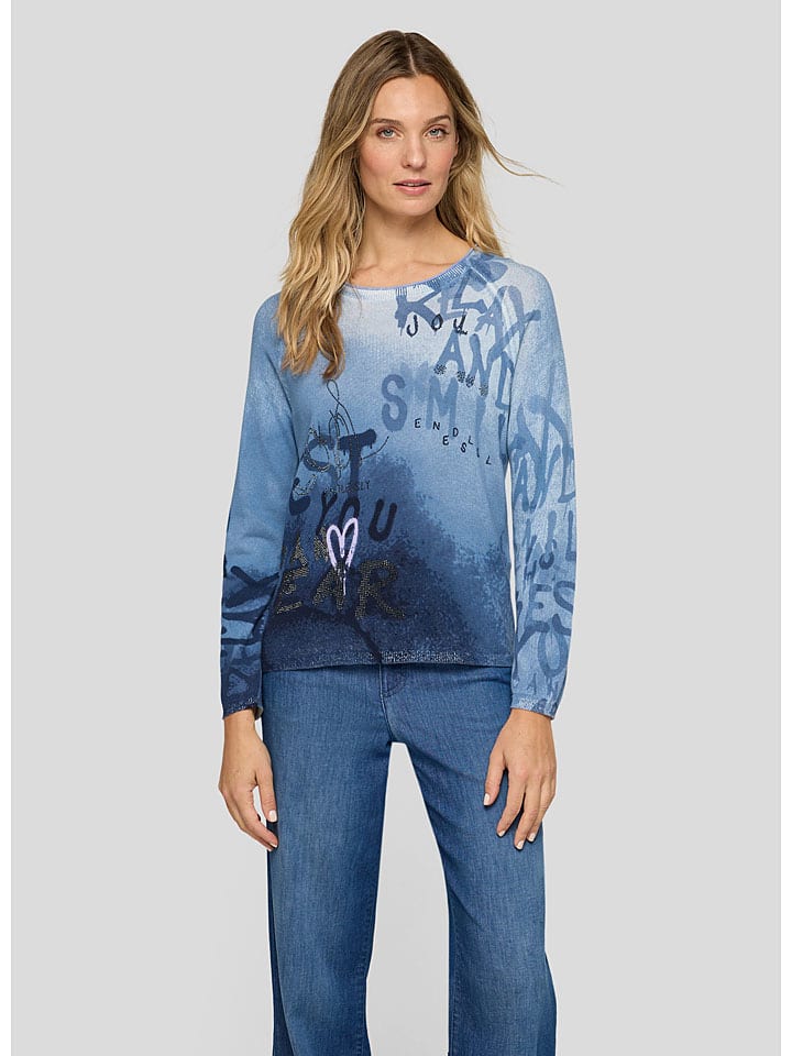Rabe Blau/ Dunkelblau 5661889 Pullover in Blau/ Dunkelblau - 1
