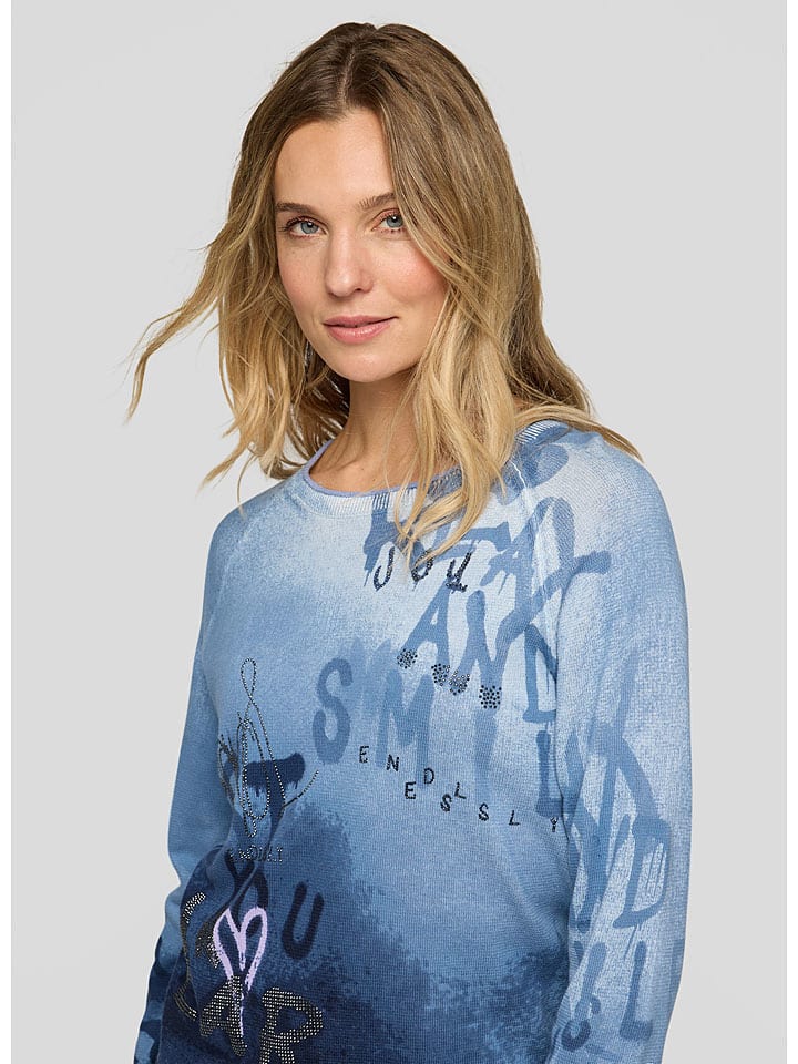 Rabe Blau/ Dunkelblau 5661889 Pullover in Blau/ Dunkelblau - 2