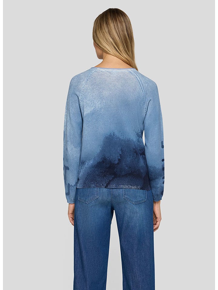 Rabe Blau/ Dunkelblau 5661889 Pullover in Blau/ Dunkelblau - 3