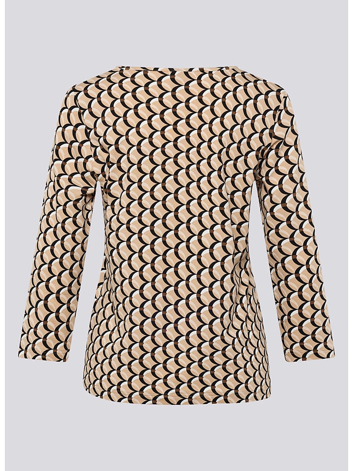 Rabe Beige/ Schwarz 1017949 Longsleeve in Beige/ Schwarz - 7