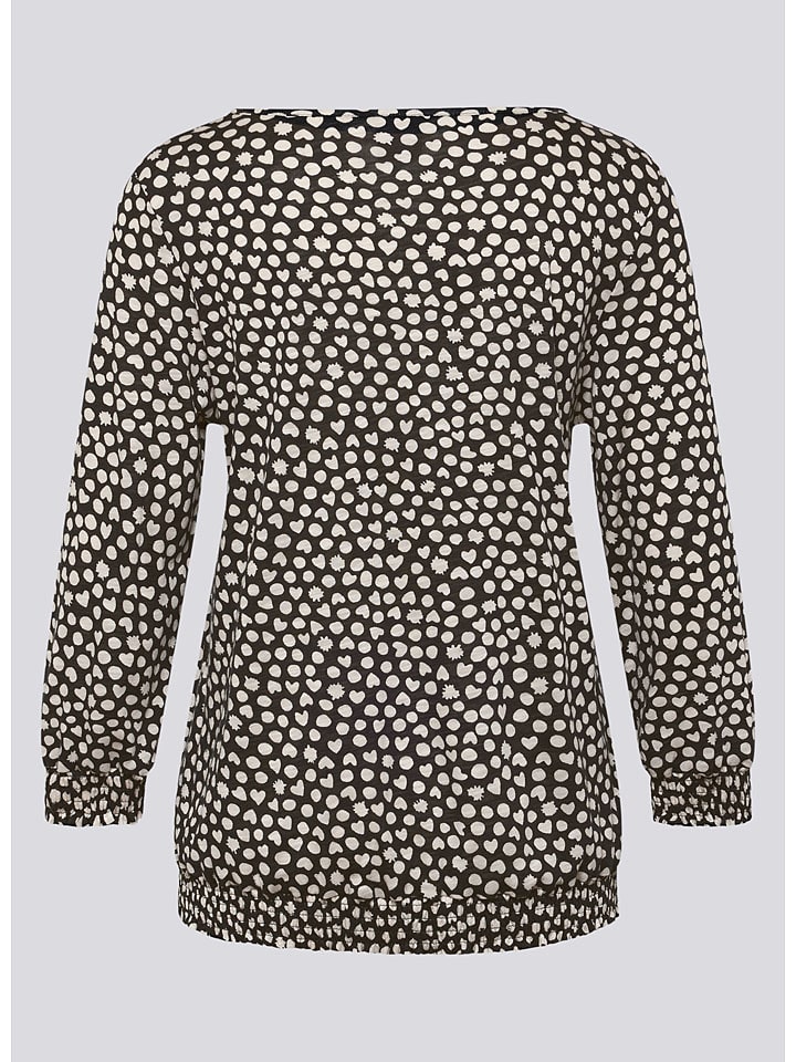 Rabe Schwarz/ Weiß 6777545 Bluse in Schwarz/ Weiß - 7