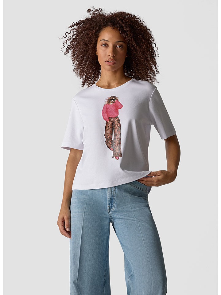 Tričko LCMT Le Comte Weiß 2946691 Shirt in Weiß - 1