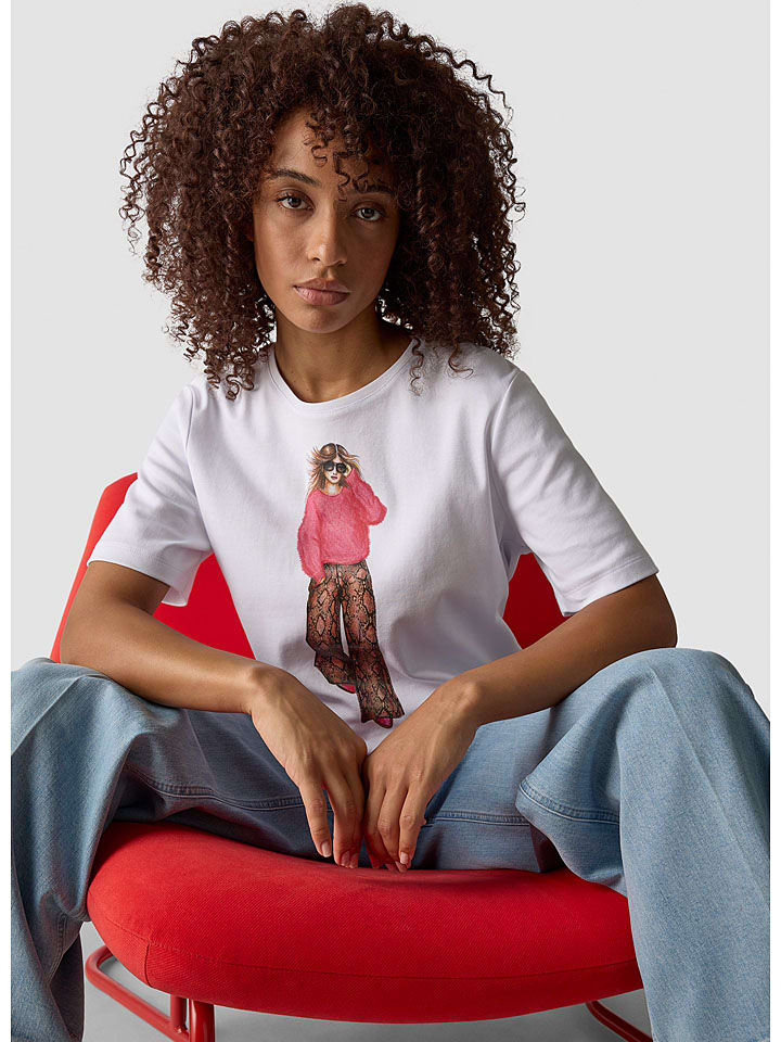 Tričko LCMT Le Comte Weiß 2946691 Shirt in Weiß - 2