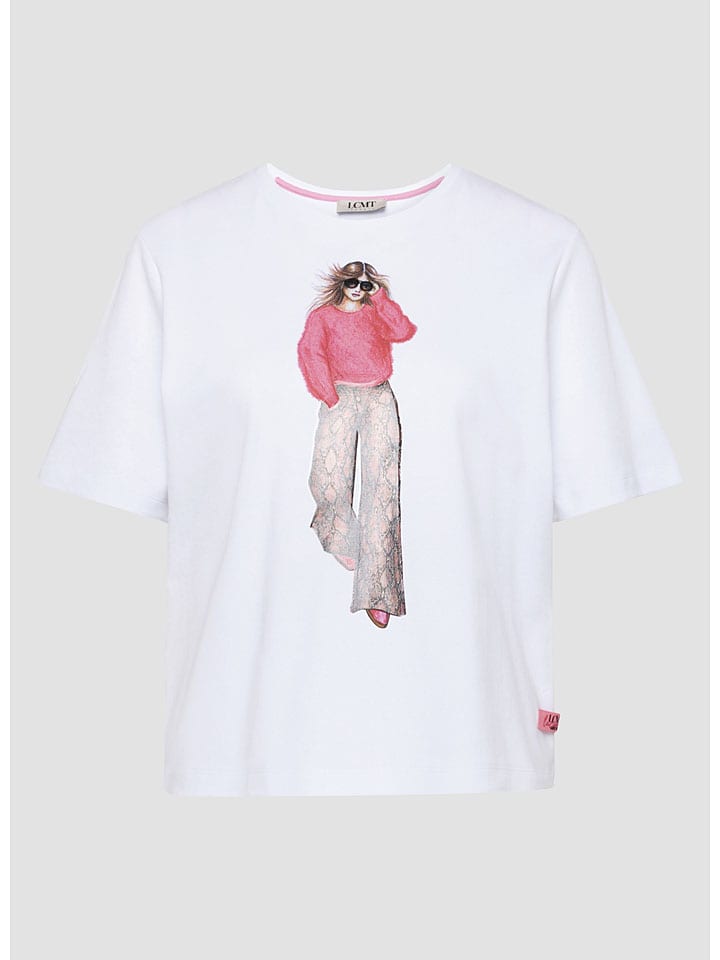 Tričko LCMT Le Comte Weiß 2946691 Shirt in Weiß - 5