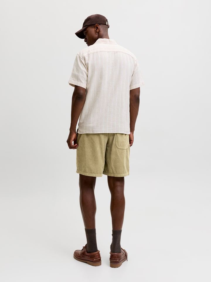Kraťasy Jack & Jones Oliv 9997065 Cordbermudas "Bill" in Oliv - 3