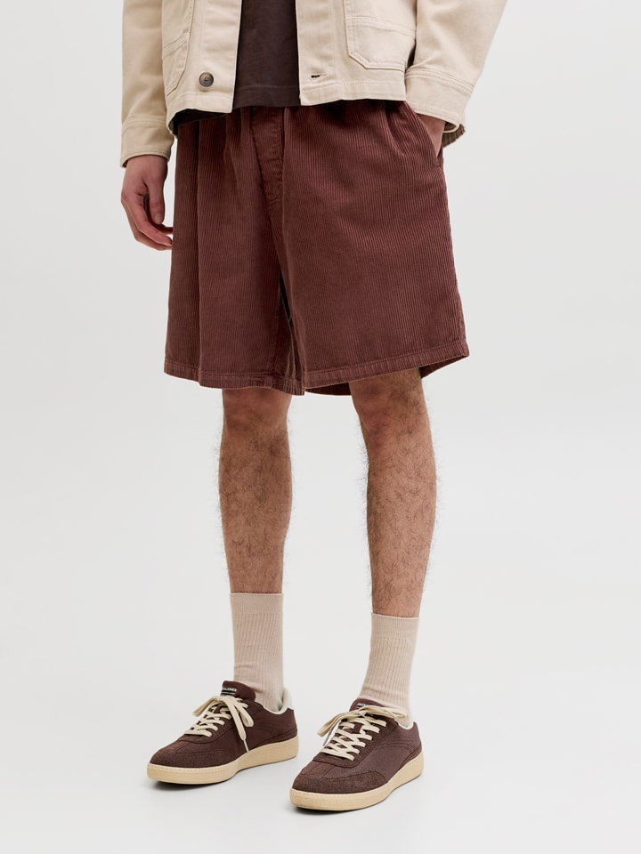 Kraťasy Jack & Jones Braun 4278459 Cordbermudas "Bill" in Braun - 1