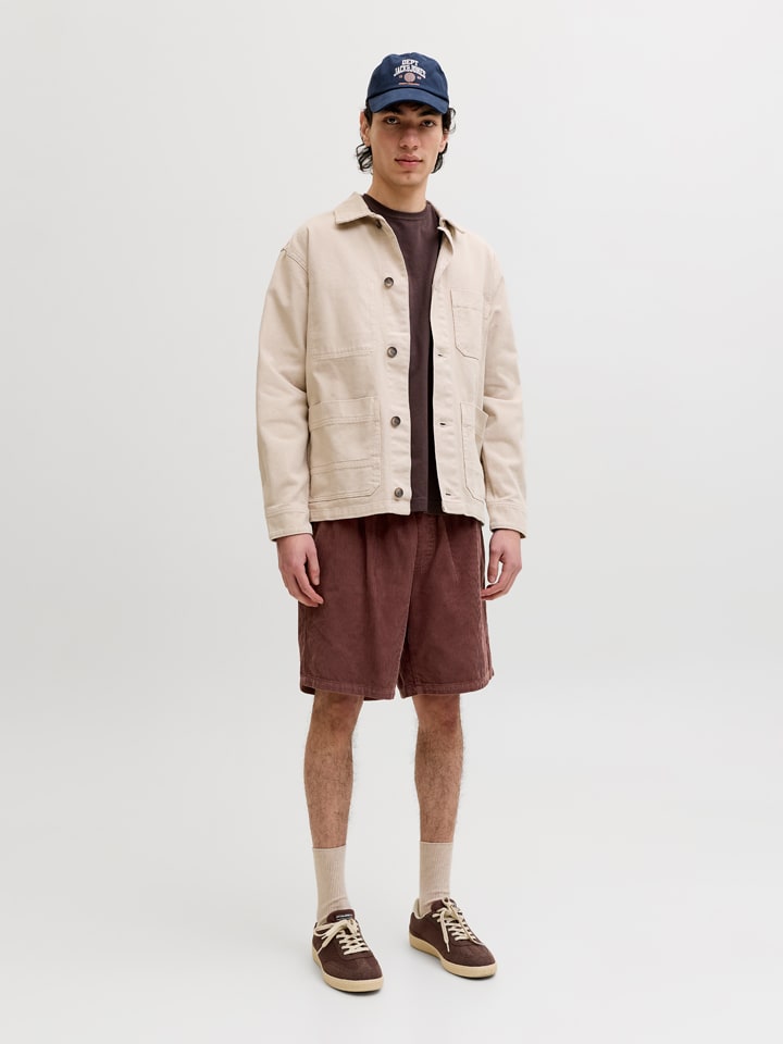 Kraťasy Jack & Jones Braun 4278459 Cordbermudas "Bill" in Braun - 2