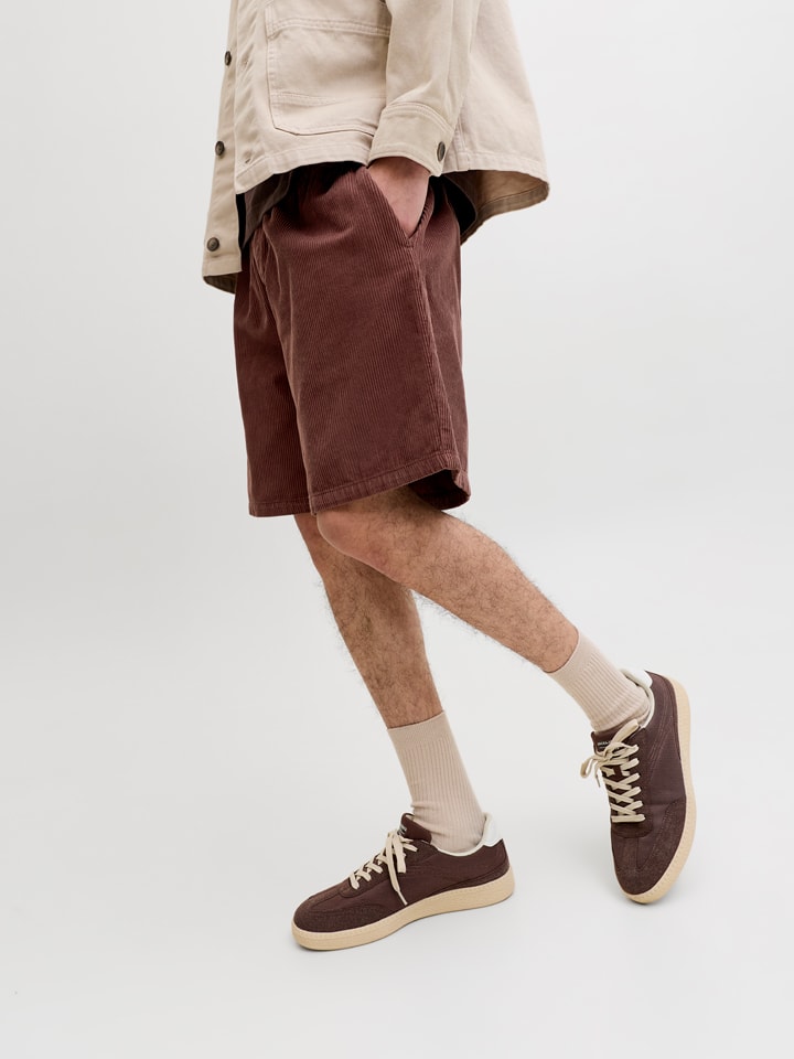 Kraťasy Jack & Jones Braun 4278459 Cordbermudas "Bill" in Braun - 3