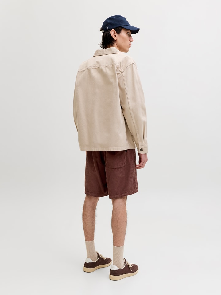 Kraťasy Jack & Jones Braun 4278459 Cordbermudas "Bill" in Braun - 4
