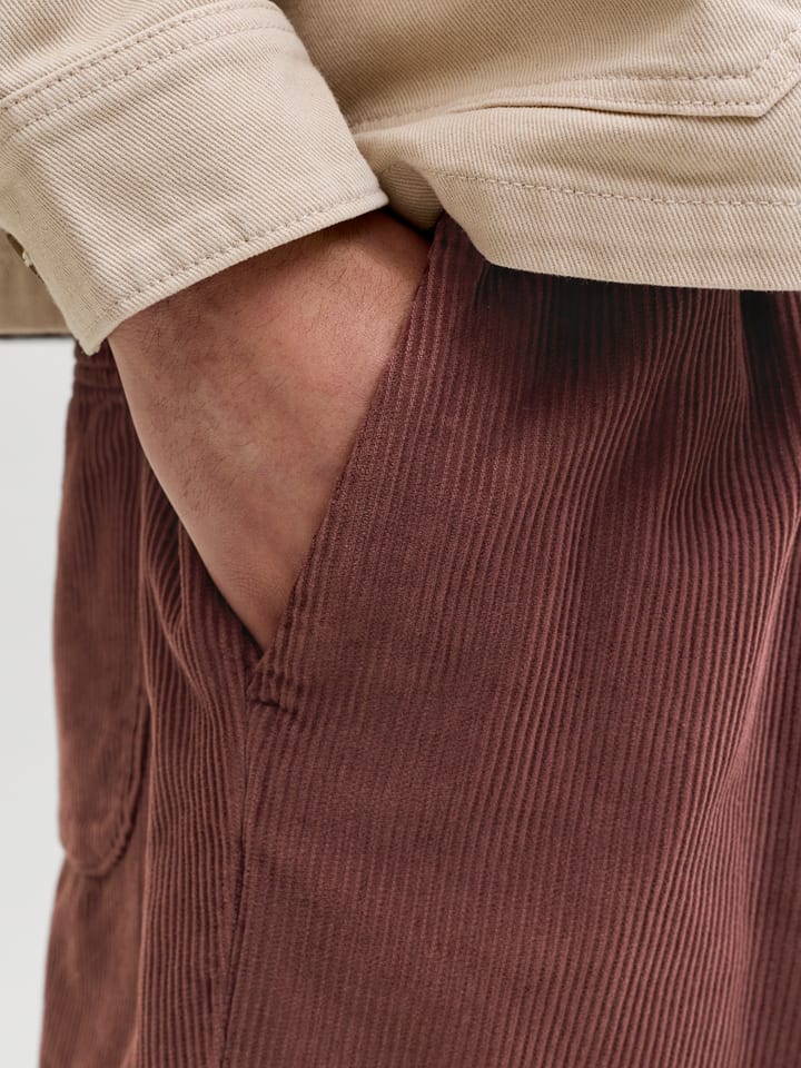 Kraťasy Jack & Jones Braun 4278459 Cordbermudas "Bill" in Braun - 5