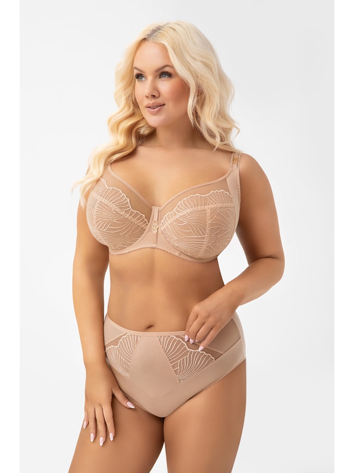 Podprsenka Gorsenia Beige 1892606 Bügel-BH "Lotta" in Beige - 1