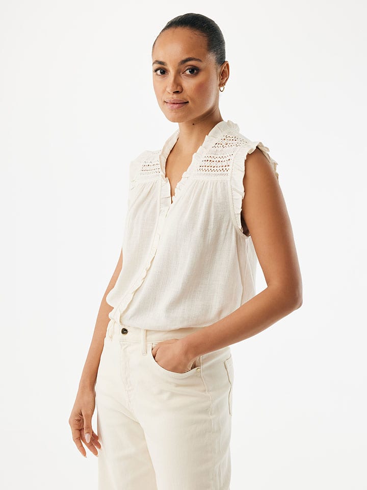 Mexx Creme 3373621 Bluse in Creme - 1