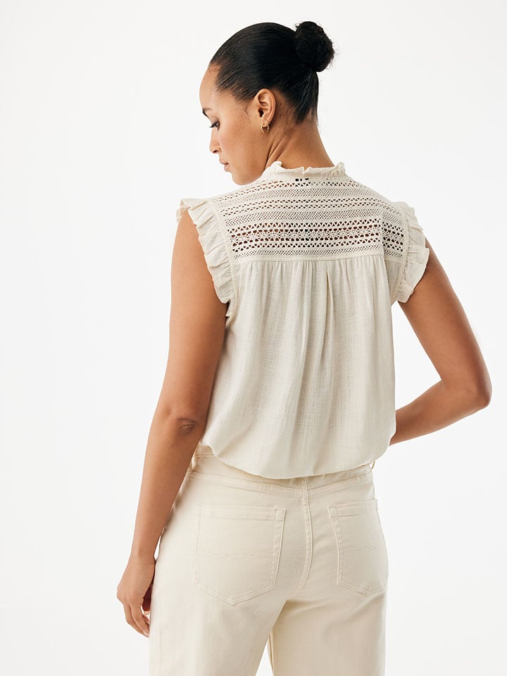 Mexx Creme 3373621 Bluse in Creme - 2
