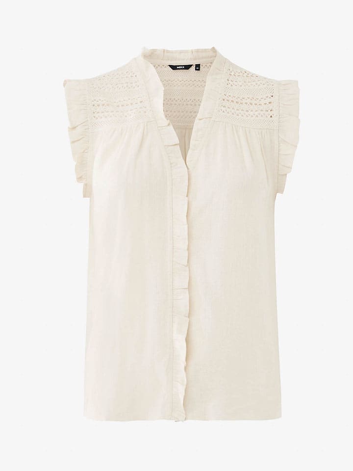 Mexx Creme 3373621 Bluse in Creme - 4