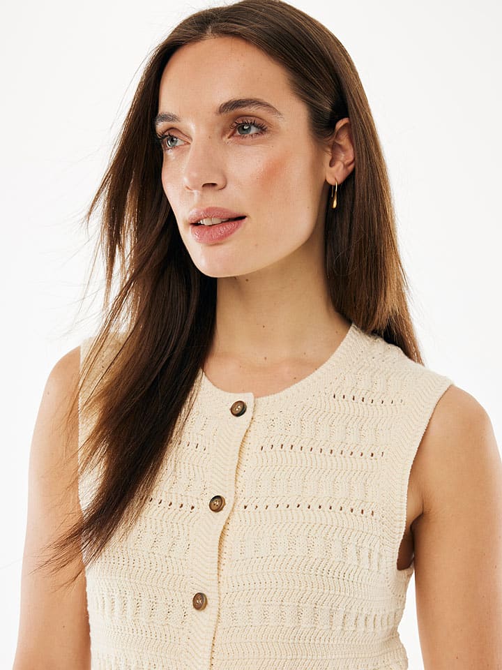 Mexx Beige 3536375 Stricktop in Beige - 3