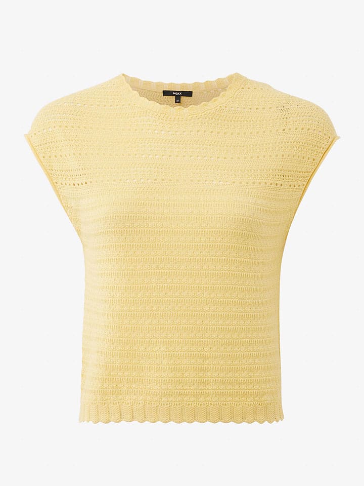 Mexx Gelb 9333601 Strickbluse in Gelb - 5