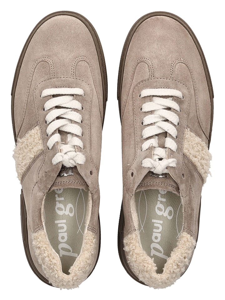 Tenisky Paul Green Grau 3819037 Leder-Sneakers in Grau - 6