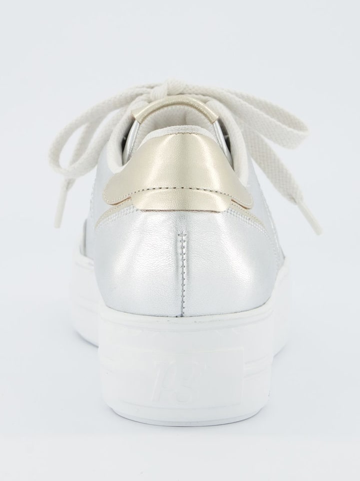 Tenisky Paul Green Silber/ Gold 6786374 Leder-Sneakers in Silber/ Gold - 4