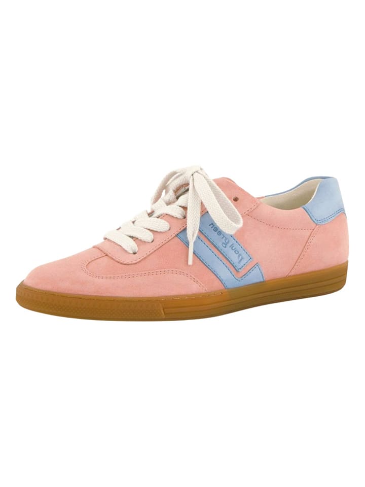 Tenisky Paul Green Rosa/ Hellblau 6691843 Leder-Sneakers in Rosa/ Hellblau - 1