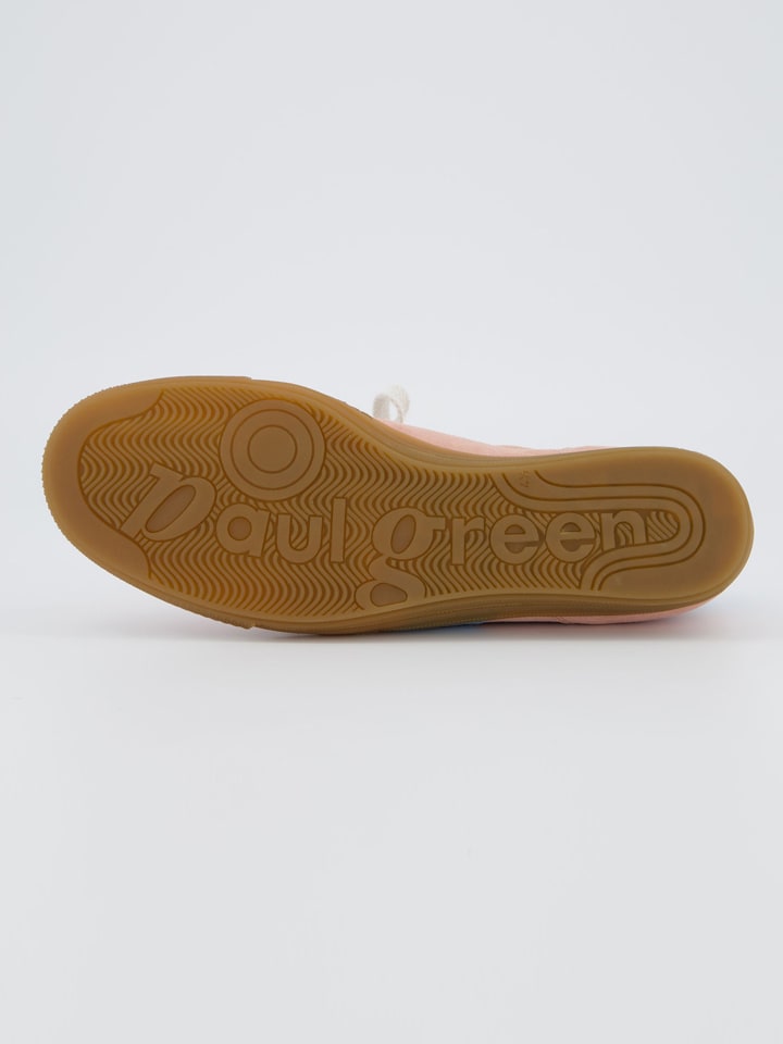 Tenisky Paul Green Rosa/ Hellblau 6691843 Leder-Sneakers in Rosa/ Hellblau - 7