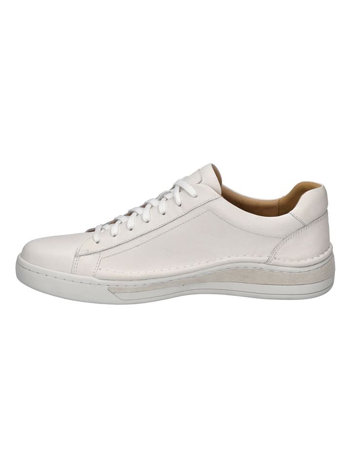 Tenisky Josef Seibel Creme 8583016 Leder-Sneakers in Creme - 3