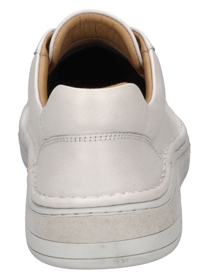 Tenisky Josef Seibel Creme 8583016 Leder-Sneakers in Creme - 5