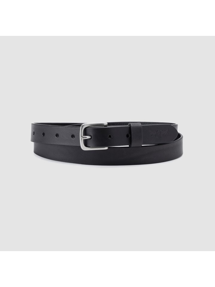 Pásek Levi's Schwarz 7849082 Leder-Gürtel in Schwarz - 3