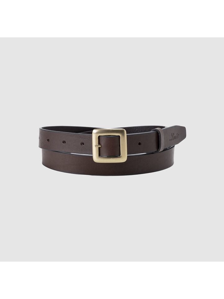 Pásek Levi's Braun 8276137 Leder-Gürtel in Braun - 1
