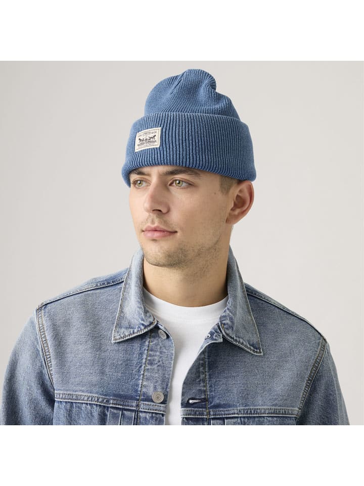 Čepice Levi's Blau 8843454 Beanie in Blau - 1