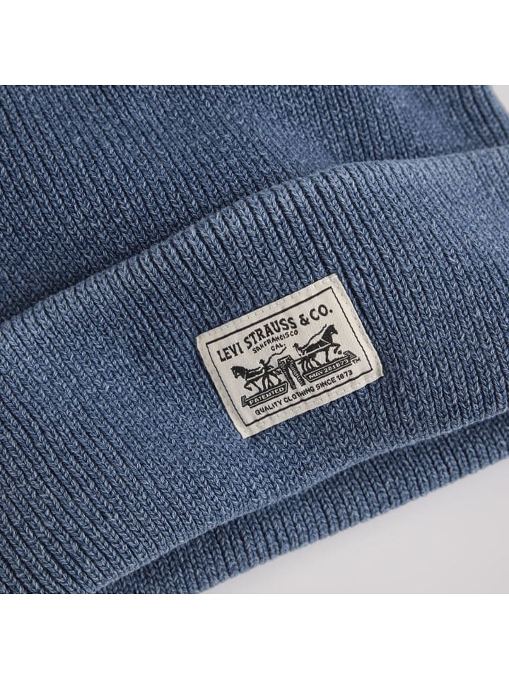 Čepice Levi's Blau 8843454 Beanie in Blau - 4