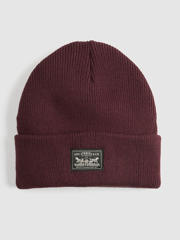 Čepice Levi's Bordeaux 357183 Beanie in Bordeaux - 2