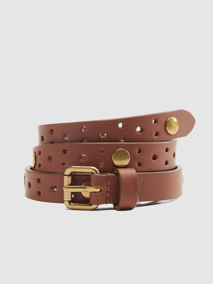 Pásek Levi's Braun 8347785 Leder-Gürtel in Braun - 1