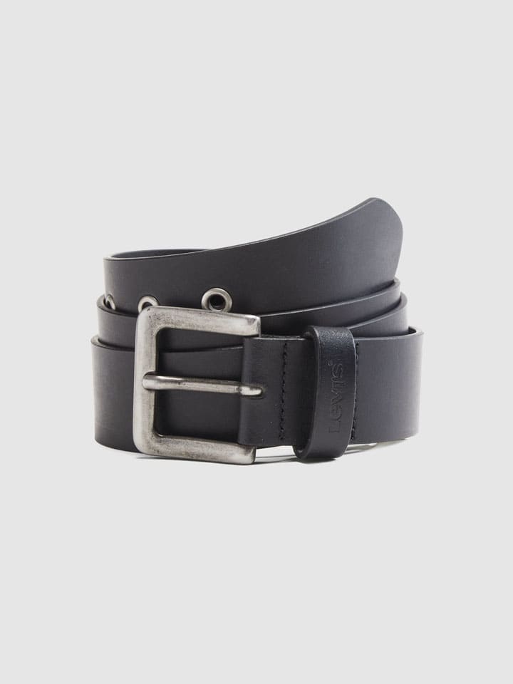 Pásek Levi's Schwarz 5142351 Leder-Gürtel in Schwarz - 2