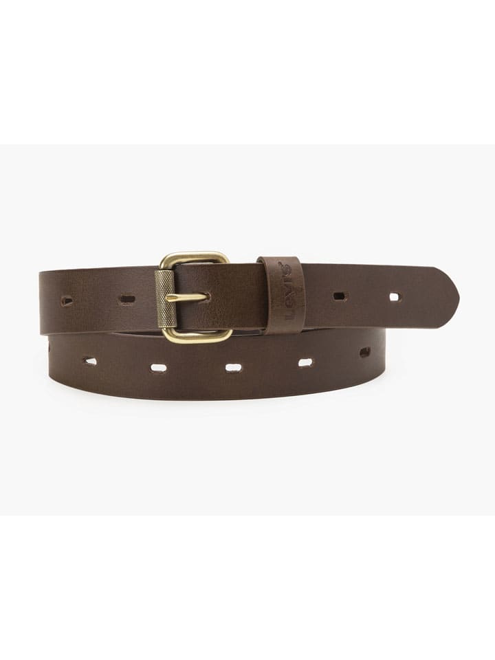 Pásek Levi's Braun 133142 Leder-Gürtel in Braun - 1