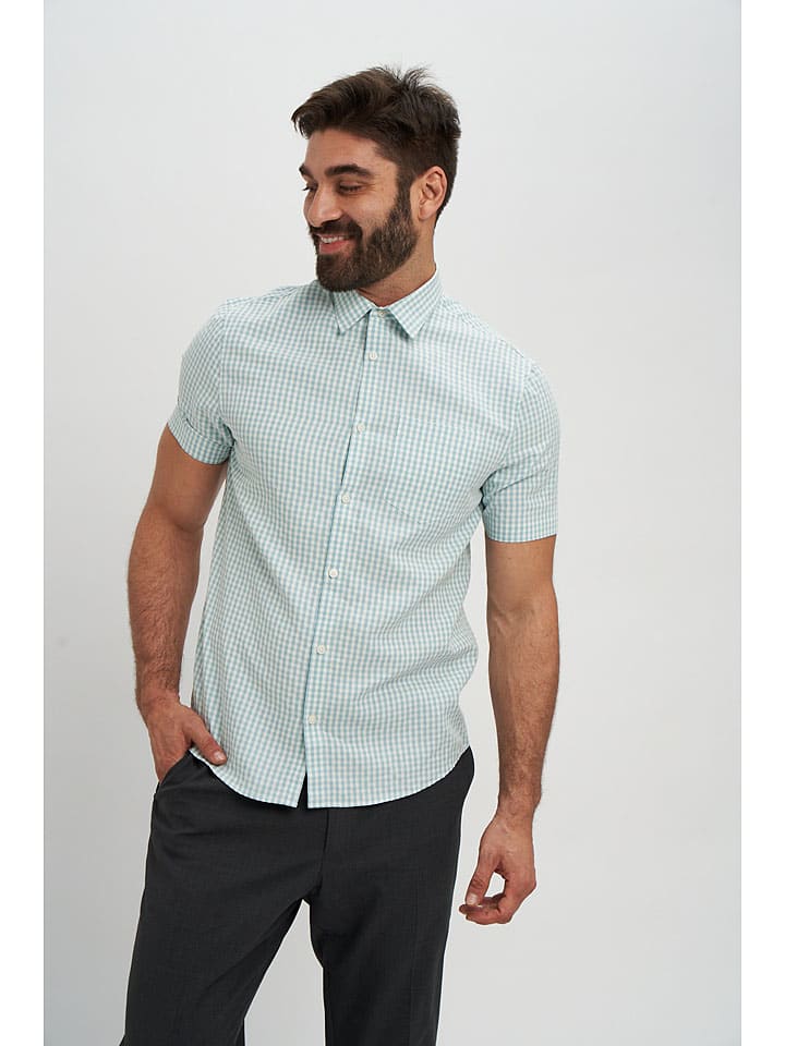 Košile Marks & Spencer Hellblau/ Weiß 6706958 Hemd in Hellblau/ Weiß - 2