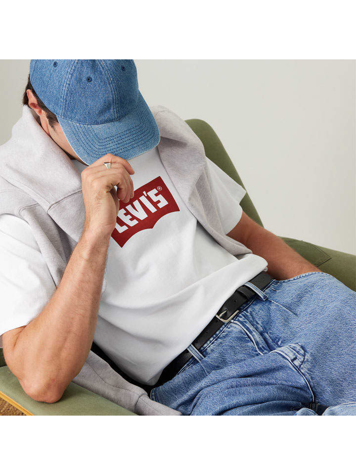 Tričko Levi's Weiß 230605 Shirt in Weiß - 3