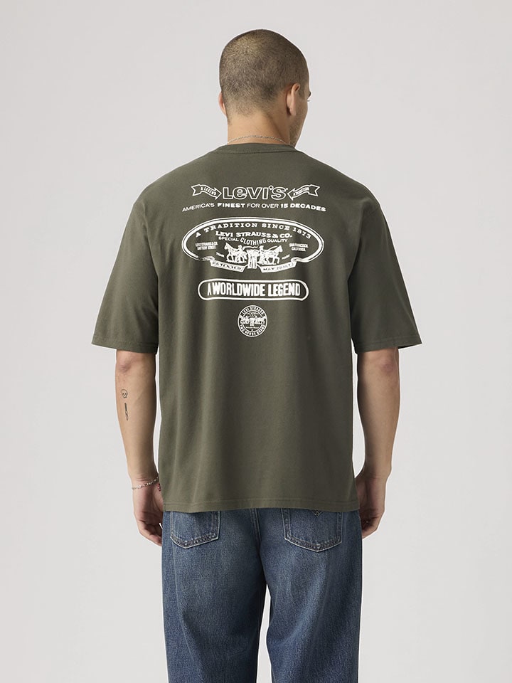 Tričko Levi's Khaki 8984347 Shirt in Khaki - 2
