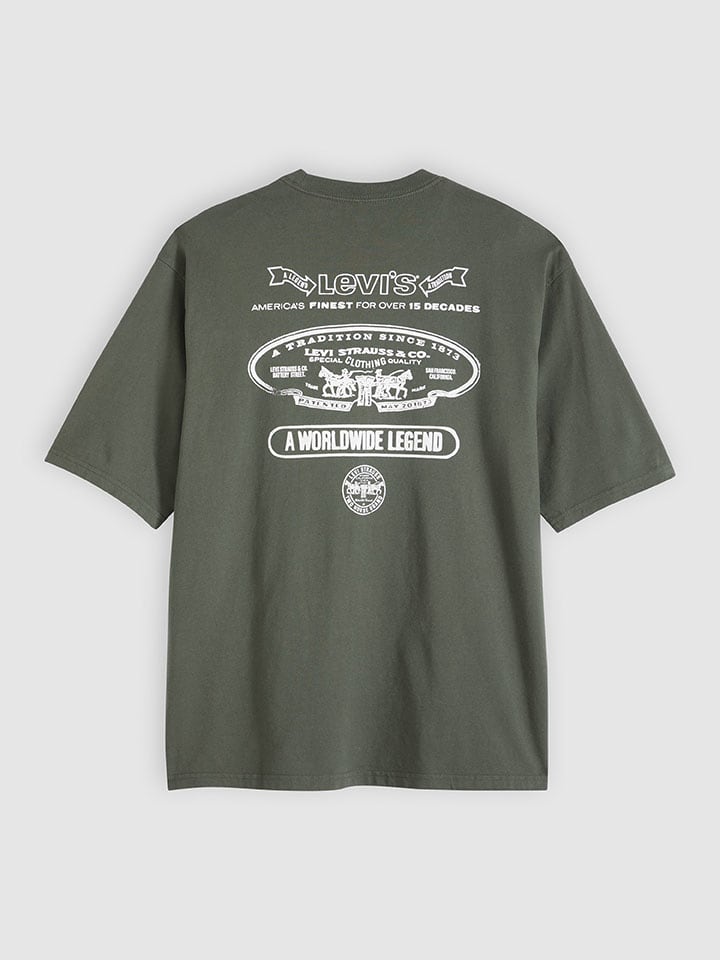 Tričko Levi's Khaki 8984347 Shirt in Khaki - 6
