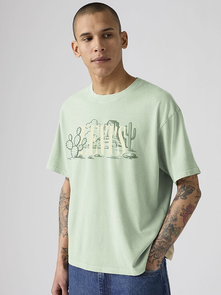 Tričko Levi's Mint 2456677 Shirt in Mint - 2