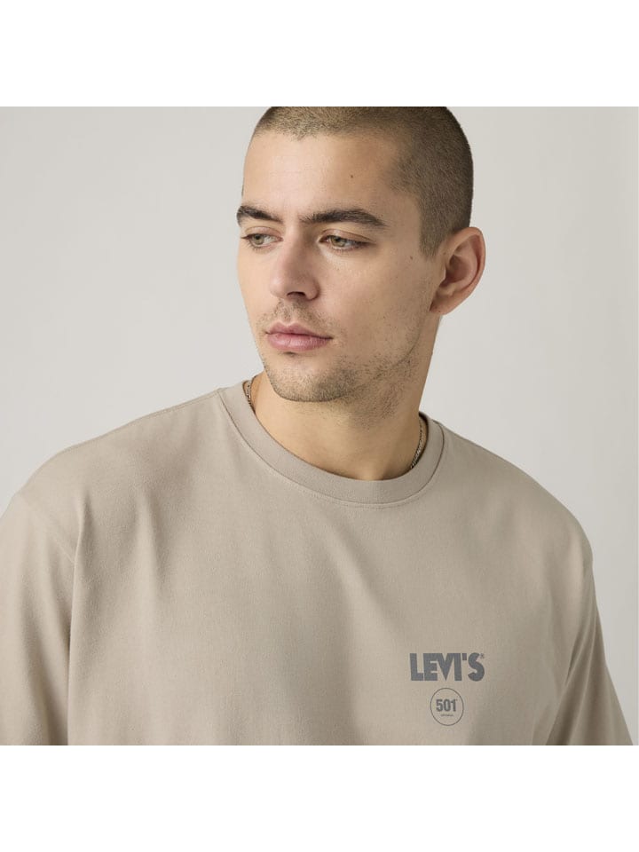 Tričko Levi's Beige 8031491 Shirt in Beige - 4