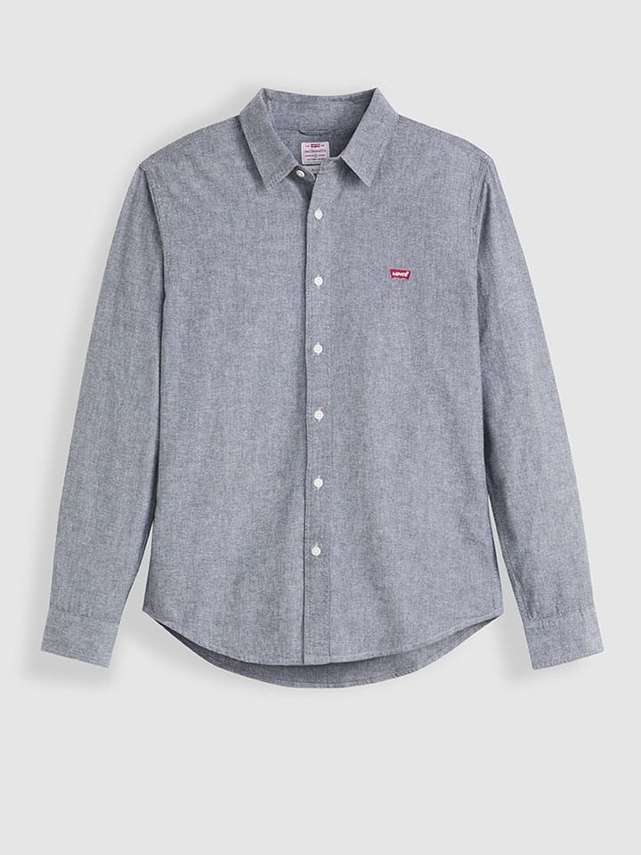 Košile Levi's Hellblau/ Grau 8783436 Hemd - Slim fit - in Hellblau/ Grau - 5