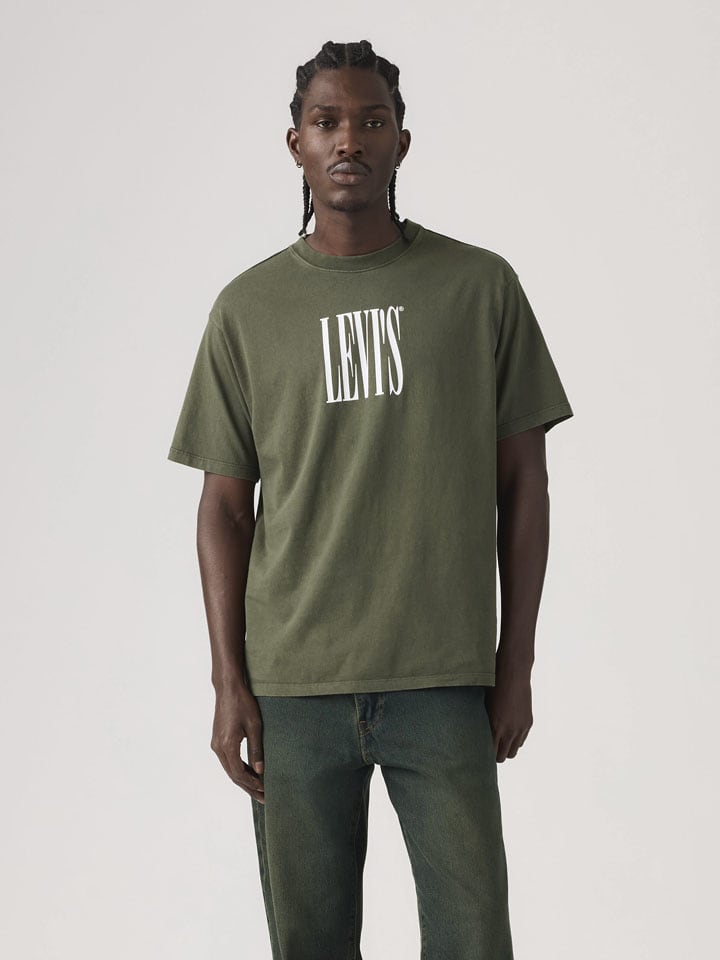 Tričko Levi's Khaki 4552505 Shirt in Khaki - 2
