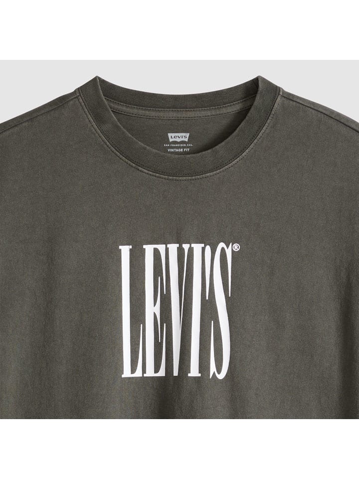 Tričko Levi's Khaki 4552505 Shirt in Khaki - 5