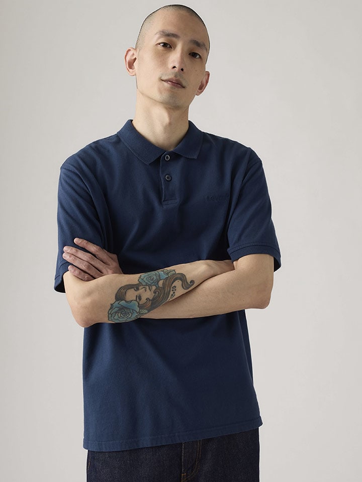 Tričko Levi's Dunkelblau 8113332 Poloshirt in Dunkelblau - 4