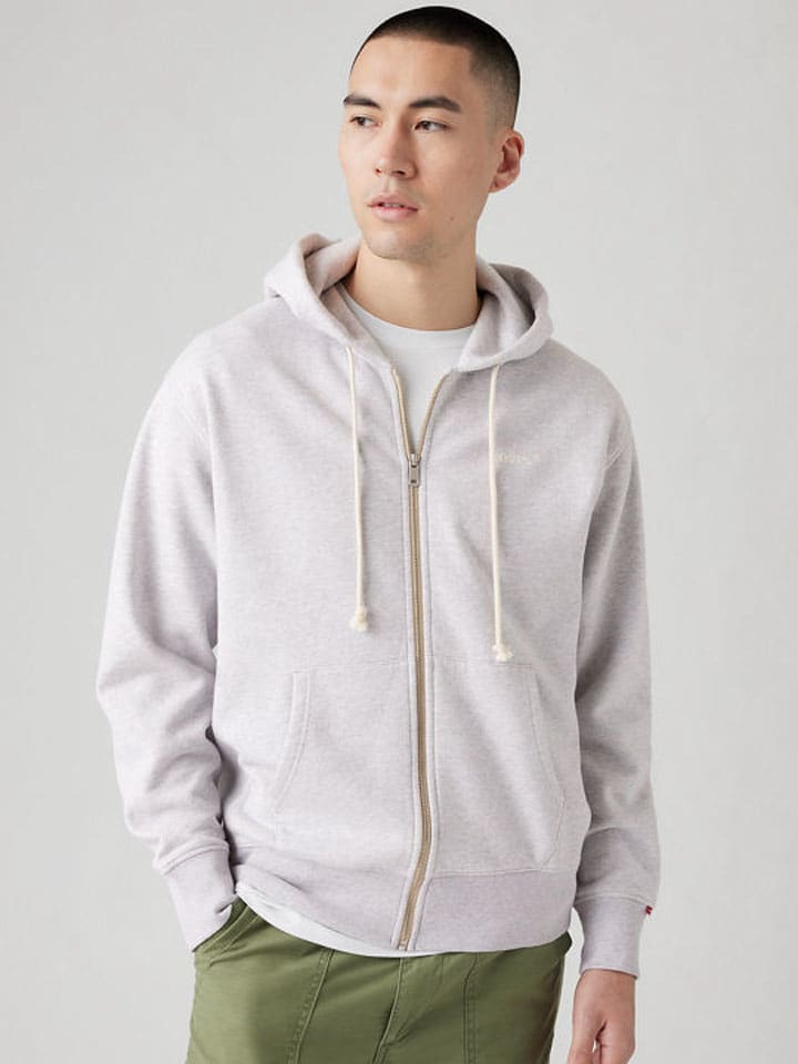 Mikina Levi's Hellgrau 2258089 Sweatjacke in Hellgrau - 1