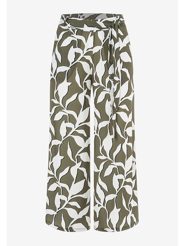 More & More Khaki/ Weiß 2873664 Hose in Khaki/ Weiß - 3