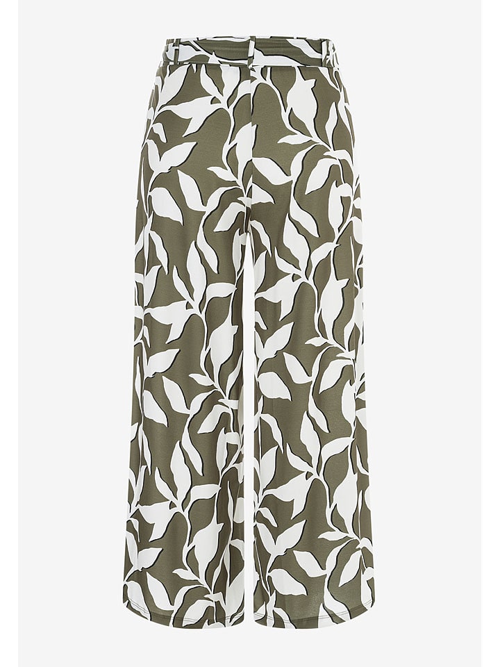 More & More Khaki/ Weiß 2873664 Hose in Khaki/ Weiß - 4